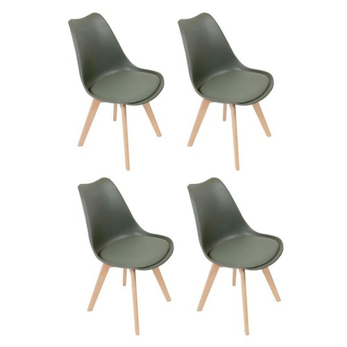 Lot chaises scandinave - lot,
