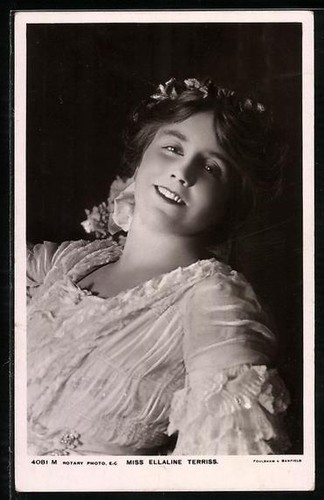 Carte postale actrice - , ellaline
