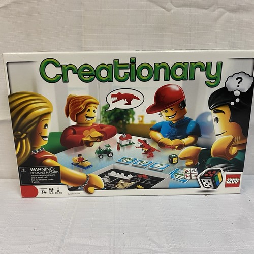 Lego creationary board game - board,