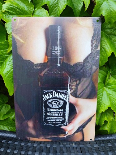 Plaque métal jack daniel - plaque,