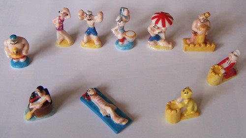 Série rare fèves popeye la - série,