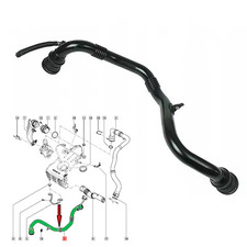 Tuyau admission turbo