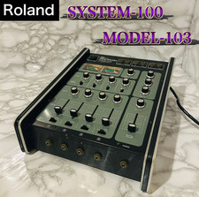 Roland SYSTEM-100 MODEL-103 MIXING AMPLIFIER Analog Audio Mixer AC100V