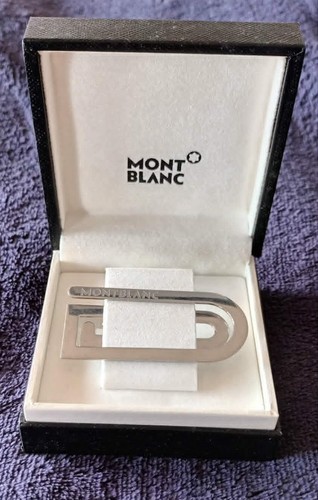 Mont blanc pince billets - blanc.,