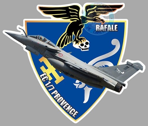Sticker blason escadron - blason, de