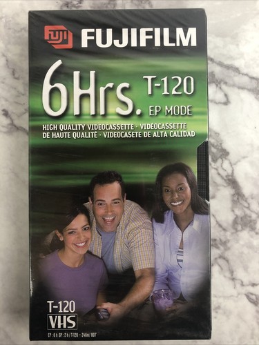 Fuji film vhs blank video - film,