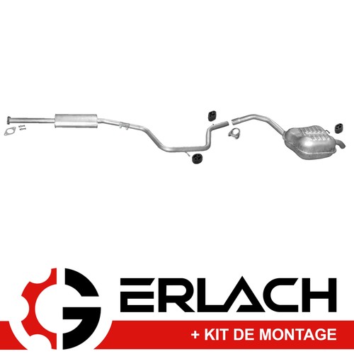 Echappement silencieux pour