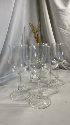 Ensemble verres à pied - de, 6