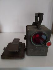 Ancienne lampe S N C F de locomotive à Vapeur vintage Bon Etat