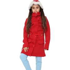 Enfants capuche rouge parka - capuche,