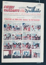 Tintin et Milou dans la brousse (Congo) N° 16 Cœurs vaillants 28 Septembre 1941