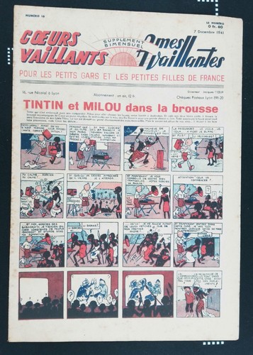 Tintin milou dans la - tintin, et