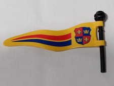 PLAYMOBIL DRAPEAU MÂT TOURNOI
