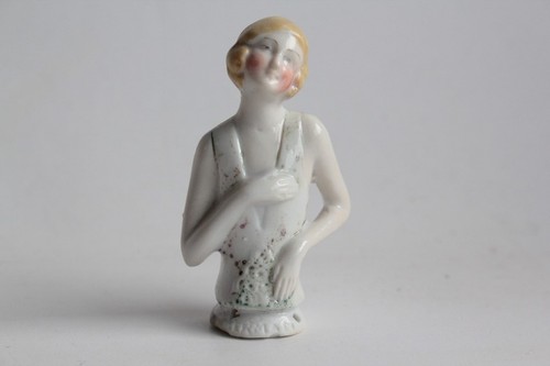 Demi figurine porcelaine femme - demi,