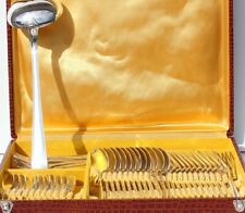 ARGENTAL - MENAGÈRE 60 PIECES - COUVERTS CRUSTACÉS - METAL ARGENTÉ QUALITÉ 84 g