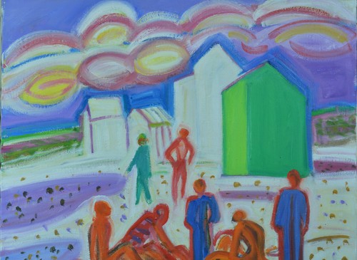 Beau tableau moderne mer - ,