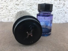 Ancienne flacon Waterman / Boîte de rangement JIF / Encre / Dessin / Plume