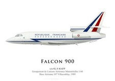 Print Falcon 900, GLAM 1/60