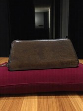 Portefeuille Vintage en Cuir Fossil - Accessoire Rétro de Collection