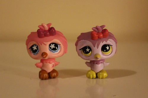 Lps owl pink - lps, violet