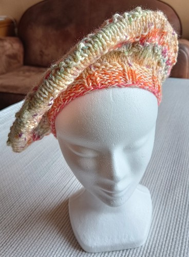 Fait main béret - main:, femme