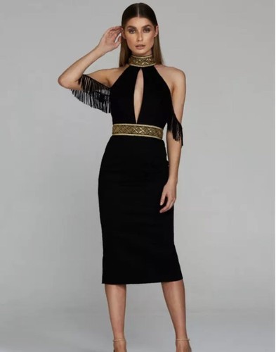 élégante robe bandage avec - robe,