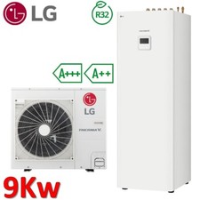 Pompe à chaleur air-eau 9,0 kW LG Therma V SPLIT avec ballon d'eau chaude sanit