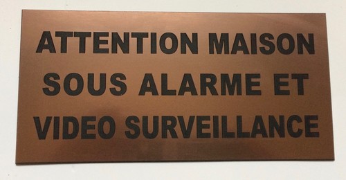 Plaque panneau attention - plaque,,