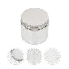  6 Pcs Bidon Plastique Pot En Avec Couvercle Pots De Stockage Lotion