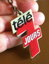Ancien rare porte clé Télé