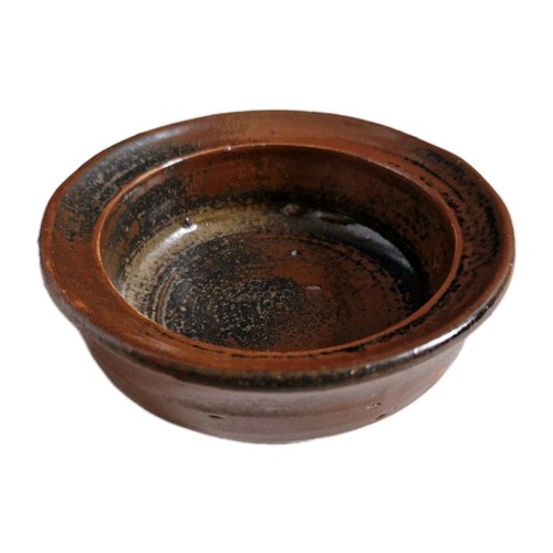Pot vide poche grès signé - pot, en