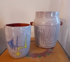 sculpture gobelet et pot juliette derel