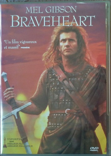 Dvd braveheart mel gibson - braveheart,