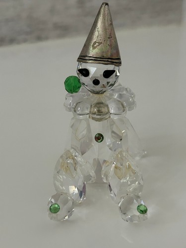 Figurine clown arlequin en - -,