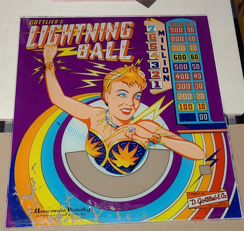 Gottlieb lighting ball - ball, pinball