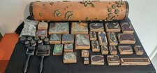 Lot ancien tampon - ancien, rouleau