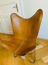 Chaise Papillon En Cuir
