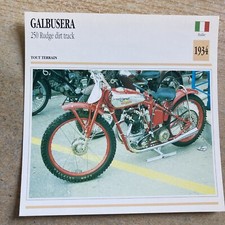 Galbusera 250 Rudge dirt track
