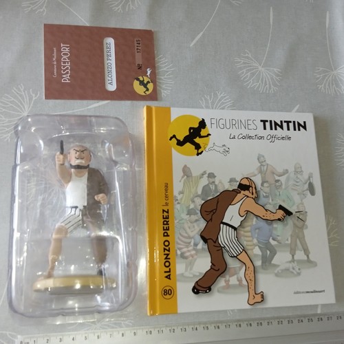Figurines tintin résine - tintin,
