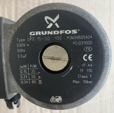 Circulateur Grundfos UPS 15-50  130mm - DN25 ( 1" ) - 230V - 3 vitesses