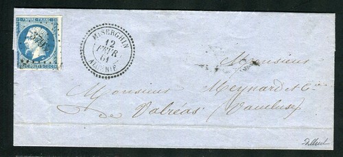 Rare lettre miserghin - miserghin, (