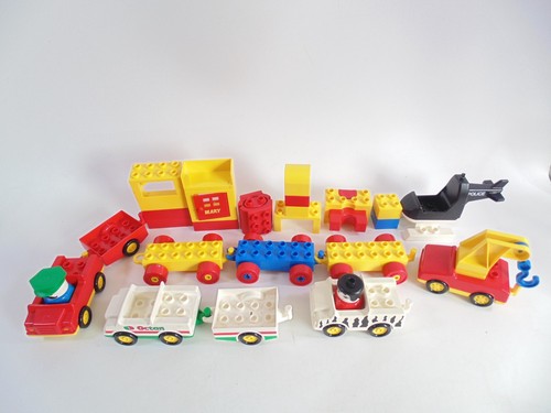 Huge lot lego duplo vehicle - lot,