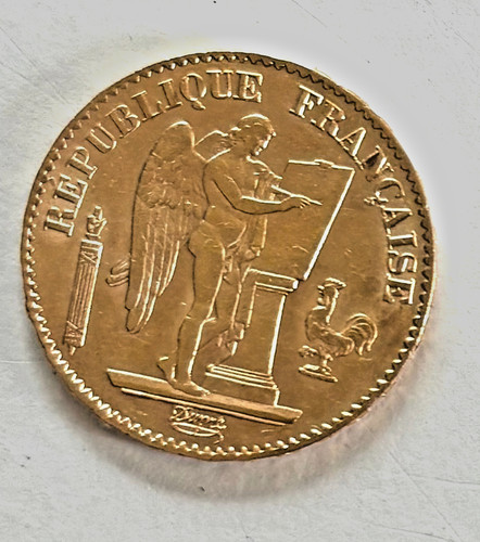 Rare francs pièce - francs, 1877