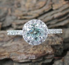 Bague certifiée solitaire