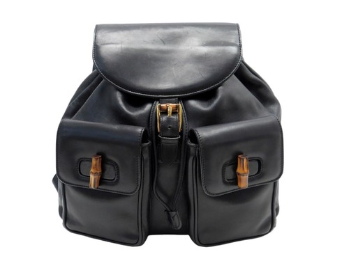 Vintage sac dos gucci - a,