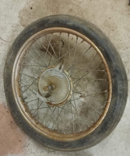 Roue avant follis - roue,