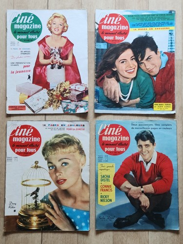 Lot ciné magazine - ciné, 1960