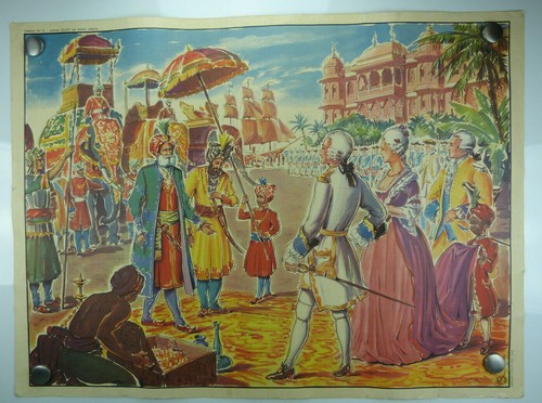 Ancienne affiche scolaire