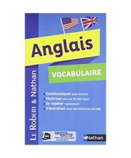 Vocabulaire de l'Anglais