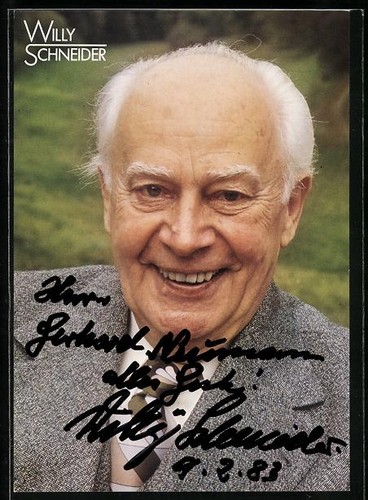 Carte postale chanteur - , willy